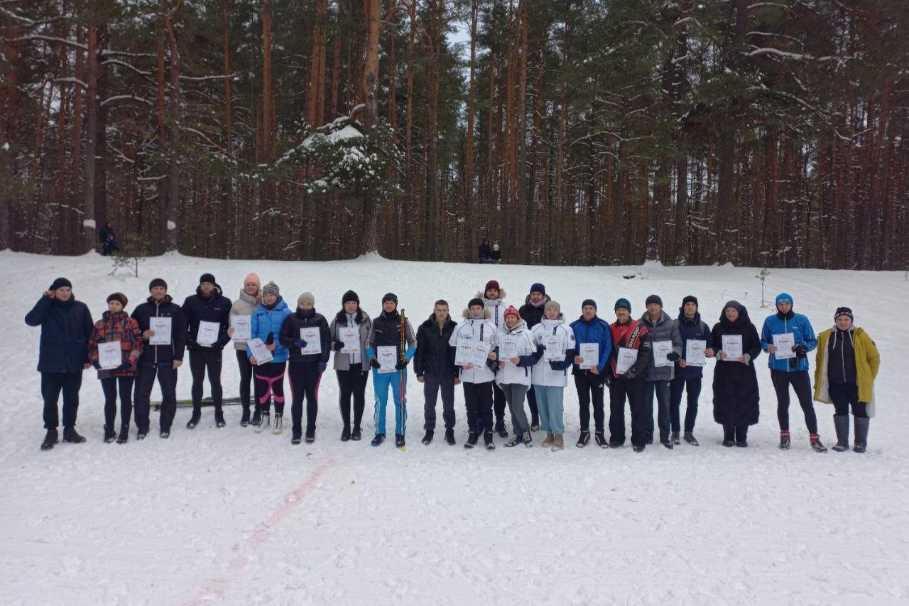 Районные соревнования по лыжным гонкам в рамках спартакиады Глубокского района